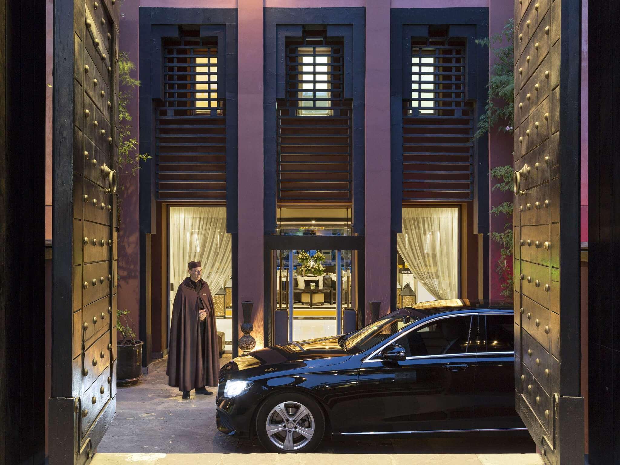 Hotel & Ryads Barriere Le Naoura Marrakesch Exterior foto